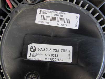 BMW Radiator Fan 67326925702 2003-2008 E85 E86 Z46